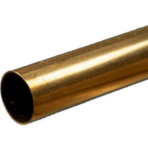 K & S PRECISION METALS 8132 9/32 x 12 Round Brass Tube in Saudi Arabia