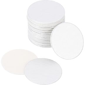 PATIKIL 80mm/3.15" Aluminum Foil Cap Liner, 150 Pack Resistant Tamper Induction Heat Sealer Sealing Liners for PET Plastic Bottle Jar Lid in Saudi Arabia