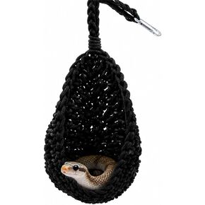 Snake Tank Accessories, Hanging Nylon Woven Hammock for Reptile, Habitat Enrichment Accessories for Snake, Gecko and Other Small Animals in Saudi Arabia