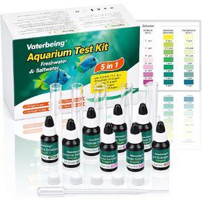 5 in 1 Aquarium Water Master Test Kit, Fish Tank Testing Kit in Saudi Arabia