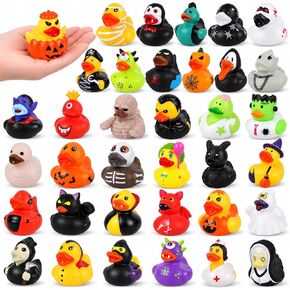 EKisemio 36 Pack Halloween Rubber Ducks, Halloween Ducks Bulk for Jeeps in Kuwait