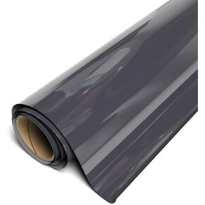 Siser EasyWeed HTV 11.8" x 3ft Roll - Iron on Heat Transfer Vinyl (Charcoal) in Kuwait