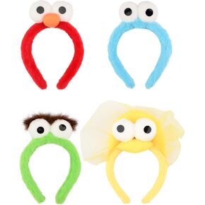 4 PCS Plush Eyes Headband Set, Halloween Theme Party Costume Accessory in Kuwait