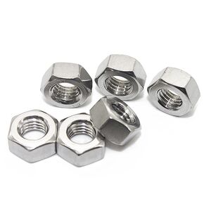 Hooshing 100PCS 3/8"-16 Stianless Hex Nuts Stainless Steel 304 Fasteners in Kuwait