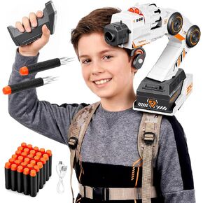 Smart Tracking Mechanical Arm Blaster, Remote Control, 30 Foam Darts in Kuwait