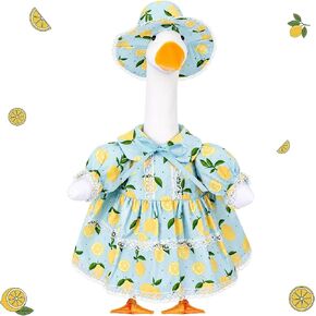 FuWeave Season Porch Goose Outfit for Lawn Fall Halloween Decor in Kuwait
