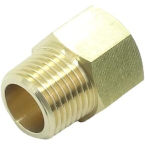 CDQBWKJGFJ 1 قطعة 1/8 BSPT ذكر x 1/4 NPT أنثى مقياس الضغط المخفض محول تركيب الأنابيب النحاسية محول in Kuwait
