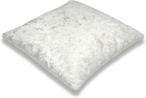 7.5" White Crushed Velvet Tiara & Crown Display Pillow in Kuwait