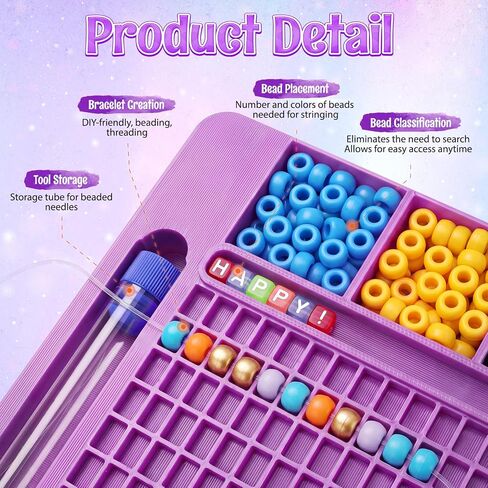 Pony Bead Fast Stringing Tray for 6x9mm Pony in Kuwait