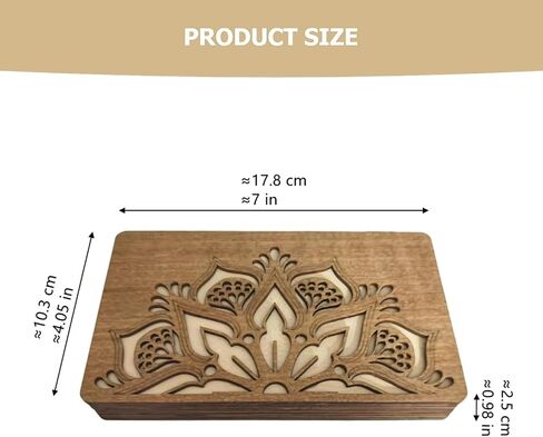 Wooden Bead Board 2-Layer Beading Tray with Magnetic Lid in Kuwait