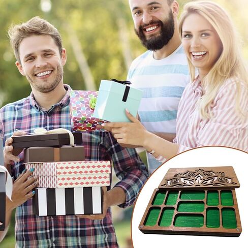Wooden Bead Board 2-Layer Beading Tray with Magnetic Lid in Kuwait