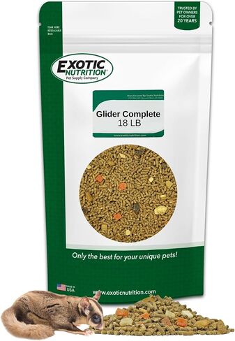 Glider Complete - Healthy High Protein Nutritionally Complete Staple Diet Sugar Glider Food (2 lb) in Saudi Arabia