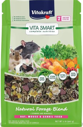 Vitakraft Vita Smart Rat, Mouse & Gerbil Food 2 lb. in Kuwait