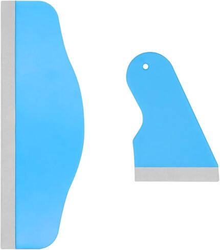 2 Pcs Universal Hydrogel Film Sticking Scraper Air Bubble Remover Multi-purpose Film Squeegee Cellphone Film Scraper for Phone Computer Tablet Screen Protector Film Scratchproof Scraping Tool in Saudi Arabia