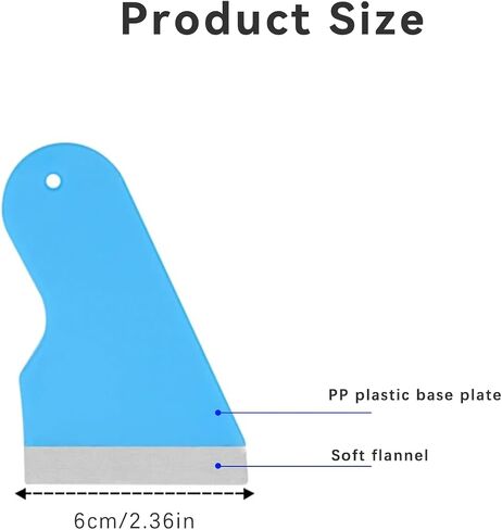2 Pcs Universal Hydrogel Film Sticking Scraper Air Bubble Remover Multi-purpose Film Squeegee Cellphone Film Scraper for Phone Computer Tablet Screen Protector Film Scratchproof Scraping Tool in Saudi Arabia