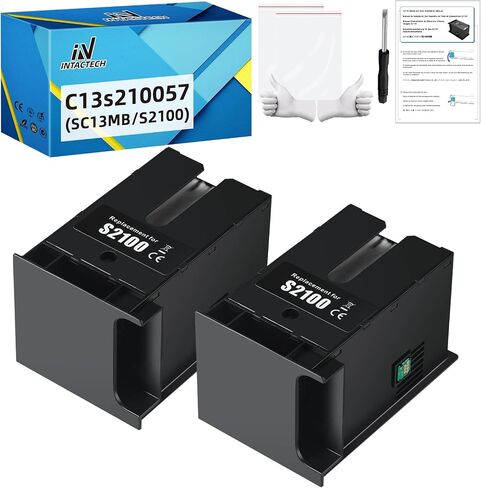 C13S210057 Maintenance Box for Epson F570 F571 T2170, 2-Pack in Kuwait
