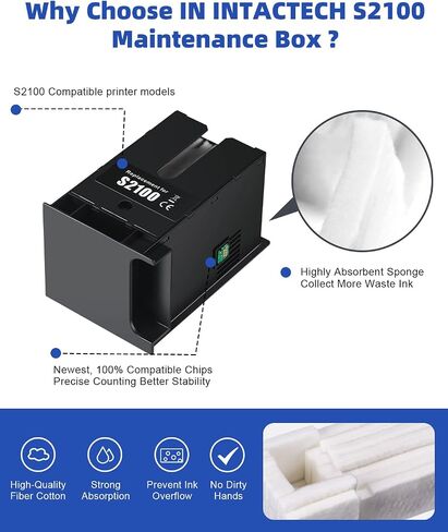 C13S210057 Maintenance Box for Epson F570 F571 T2170, 2-Pack in Kuwait
