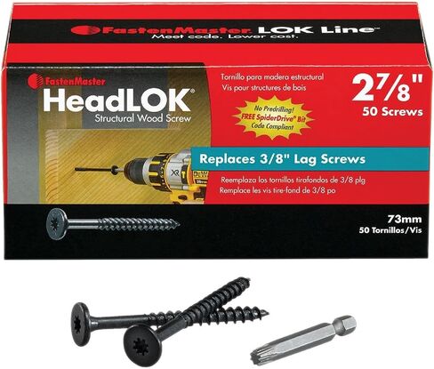 FastenMaster OMG-FMHLGM278-50, 2-7/8", 50 Count in Kuwait