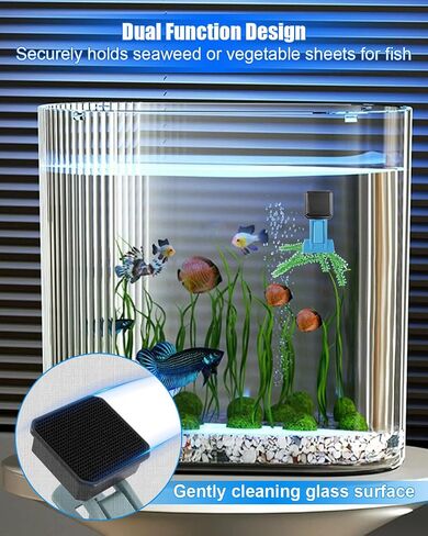 Magnetic Seaweed Feeder Clip for Goldfish and Aquatic Pets in Kuwait