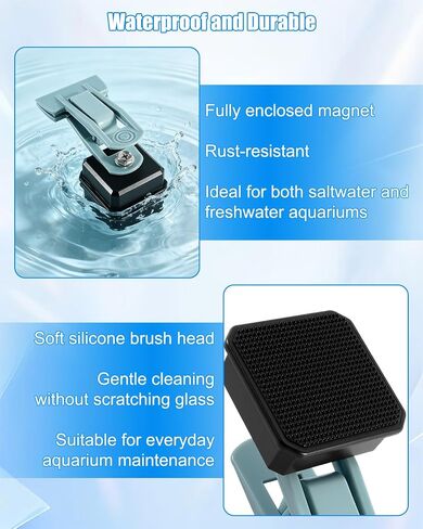 Magnetic Seaweed Feeder Clip for Goldfish and Aquatic Pets in Kuwait