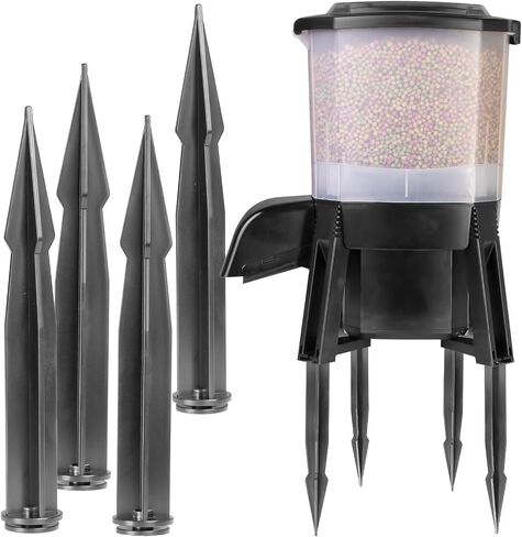 SunSun Grech Automatic Solar Pond Feeder – Programmable Fish Food Dispenser for Outdoor Ponds, 6L Pellet Capacity, Precise Feeding Control, Solar-Powered, CFF-206 in Kuwait
