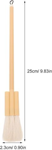 Goat Hair Hake Brush for Beginners and Art Students, Beige in Kuwait