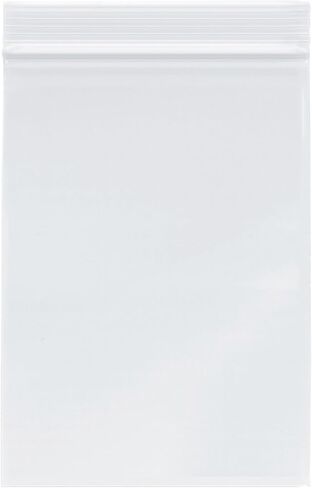 Plymor Zipper Reclosable Plastic Bags, 2 Mil, 5" x 7" (Pack of 200) in Kuwait