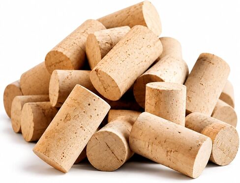 SLIMCORK (R) فلين النبيذ رقم 9 44 × 24 (15/16 بوصة × 1 3/4 بوصة) - درجة طبيعية عالية (فلين غير متكتل) للشيخوخة المناسبة - صنع في البرتغال - حقيبة مكونة من 50 - مباشرة من المنتج in Kuwait