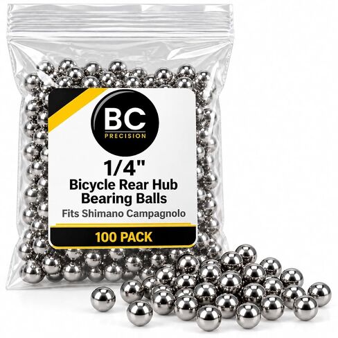 100 1/4" Campagnolo Shimano Hub Bracket Bike Loose Bearing Balls in Kuwait
