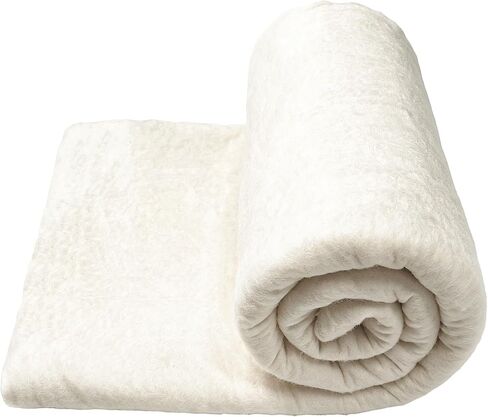 Natural Cotton Quilt Batting, 36" x 6 Yards (200g/m²), Needlepunched Pre-Washed Soft Craft Wadding for Handmade Quilting, Bedding, and DIY Sewing Projects in Kuwait
