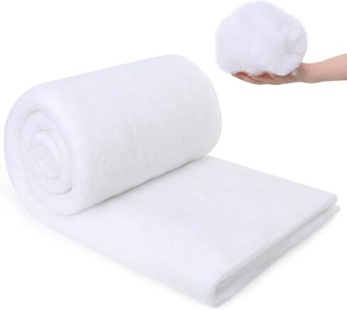 Upholstery Batting, 1/2 inch Thick Batting for Foam Padding,48" × 59" in Kuwait