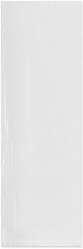 Plymor Flat Open Clear Plastic Poly Bags, 4 Mil, 4" x 12" (Pack of 100) in Kuwait