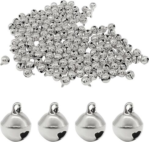 200 Pack Tiny Crafts Bells, 0.32 Inch, Iron, Gold in Kuwait