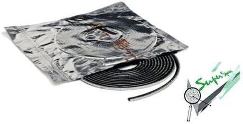 Super Spacer SS31666BL أسود، عرض 3/16 بوصة × سماكة 3/16 بوصة، لفة Edgetech مقاس 66 بوصة in Kuwait