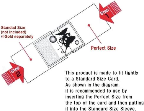KMC 100 Karte Barriere Perfekte Größe (10 Packungen/Gesamt 1000) in Kuwait