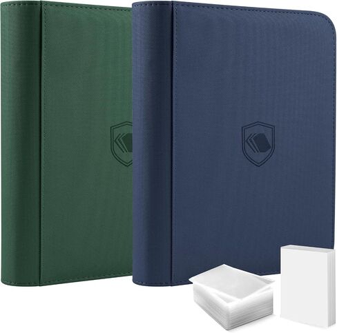 Toploader Binder 2 Pack, Holds 360 Toploaders Each, 108 Toploaders INCLUDED in Kuwait