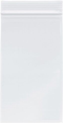 Plymor Zipper Reclosable Plastic Bags, 2 Mil, 4" x 7" (Pack of 200) in Kuwait