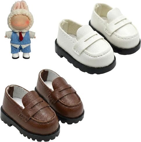2 Pairs Doll Shoes for 15cm 17cm Lububu Doll's Accessories in Kuwait