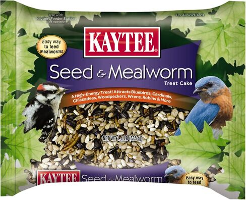 Kaytee Corn-a-Plenty Seed Cake, Food for Wild Squirrels, Chipmunks, Rabbits & Other Backyard Wildlife, 2.5 Pounds in Kuwait