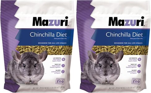 Mazuri Chinchilla Food | 2.5 Pound (2.5 lb.) in Kuwait