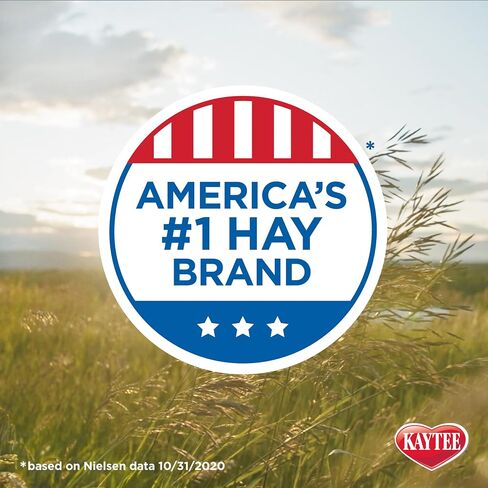 Kaytee All Natural Timothy Hay Wild Meadow Hay Blend for Guinea Pigs, Rabbits & Other Small Animals, 24 Ounce in Kuwait