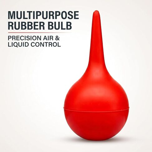 2Pcs Red Manual Amniotic Fluid Suction Device Canine Feline Pet Puppy Dog for Nasal Home Clinic Choking Pumping DeliverySupp Bulb Siphon Bulb Air Squeeze Bulb Liquids Bulb, Nursing Supplies 30ml in Kuwait