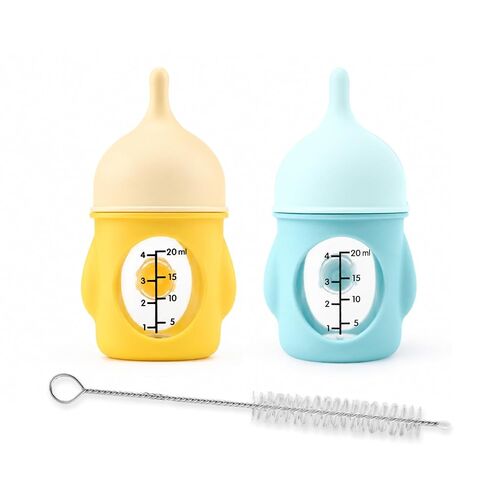 Kitten Bottles for Nursing, 2Pack Feeding Bottle for Puppy Milk, with Brush in Kuwait