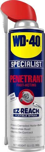التشحيم الجاف المتخصص WD-40 مع بخاخات القش الذكية بطريقتين، 10 أونصة [6 عبوات] in Kuwait