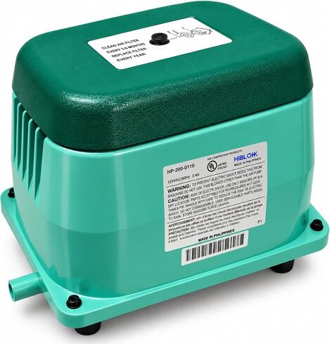 HIBLOW HP-200 Pond Aerator/Septic Linear Air Pump in Kuwait