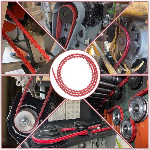 10FT Power Twist V Belt,3/8 Inch *10 feet Adjustable Link Belt Z Type for Lathes Table Saws and Woodworking Tool in Kuwait