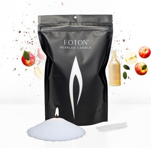 Foton Pearled Candle Sand 16Oz Refill Bag, Snowy Cider Scented in Kuwait
