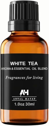Hotel Diffuser Oil Inspired by The White Tea Hotel Scent - Home Luxury Scents - Premium Fragrance Oil for Ultrasonic and Waterless Diffusers and Crafting - 10 mL, 0.34 fl oz Glass Dropper Bottle in Kuwait