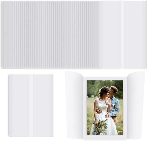 50 Sheets Pre-Folded Vellum Jackets for 5 x 7 Invitations in Kuwait