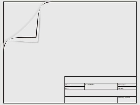 Geyee 10 Sheets Architectural Vellum Paper 18 x 24 Inches Drafting Paper in Kuwait